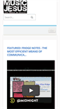 Mobile Screenshot of musicjesus.com